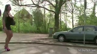 Two German Teens Discover Each Other in Public