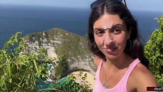 Crazy Cumwalk in Crowded Spot Nearly Spotted