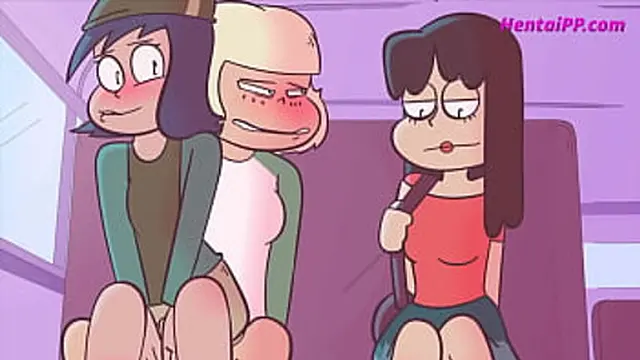 Bus Futa Cartoony Action (Public Explicit Cartoon Sex)