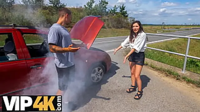 VIP4K George Uhl roughly fucks a young girl in the woods