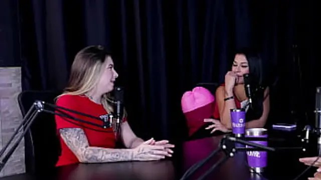 Bruninha a Surfistinha enjoys erotic dancing &mdash;  gets off on being masturbated on a motorbike &mdash;  and loves the gang bang