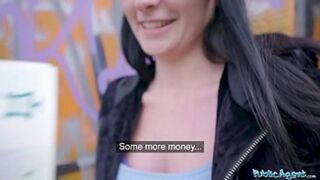 Public Agent Gets Sweet Teen to Fulfill His Fantasies