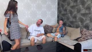 Picked Up a Heartbroken Girl; She Said Yes to a Gangbang