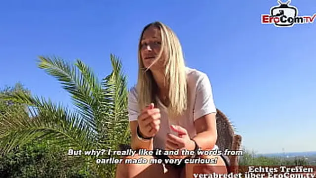 German amateur milf enjoys real holiday sex with user via EroCom