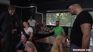 Lucia Love Submission in Public