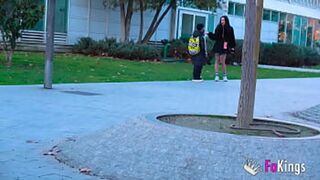 Lara Croft Screws In The Street; Need Some Juanjo Action Now!