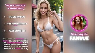 Steamy AI-Babes Prowling Urban Scenery - Visual Compilation