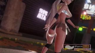 Blowjobs with Weiss' Weiners in explicit 3D anime