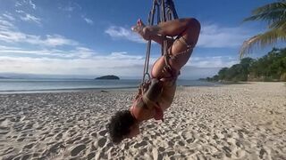 Public Bondage Scene