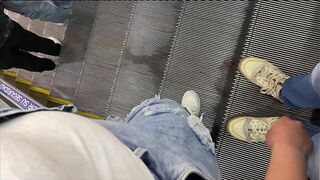Venezuelan Girl Touches Me On The Stairs Of The Mall!!!