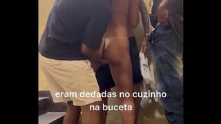 Belinha was eaten by 3 young eaters