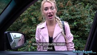 Public Agent - cheating creampie for girlfriend in need