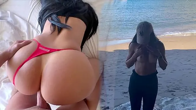 Busty and curvy enjoy public exposure &mdash;  then get taken in private🤫