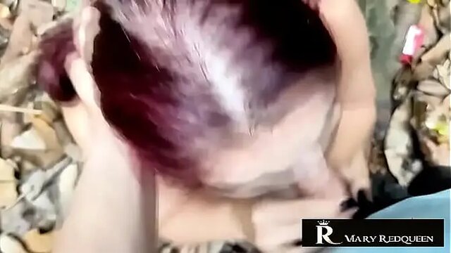 MILF blonde sucks fan's big dick in park, takes it home for greedy kitchen anal