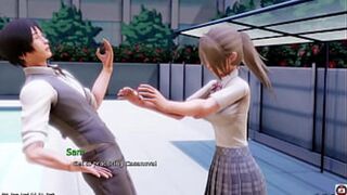 Raunchy Rendezvous in Paradise: Public Porn Orgy, Pt 50
