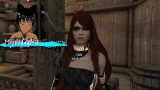 Skyrim B and L mod - In whiterun and decided to join the companions to fuck and meeting everyone