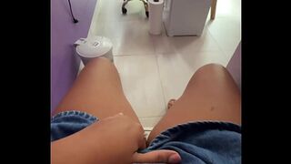 slutty milf gets fucked in front of her boss at work