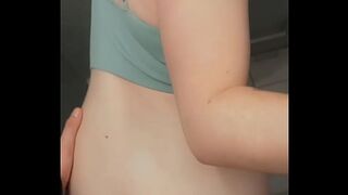 Teen Cumslut Sucks & Fucks Stranger Behind School Vending Machine