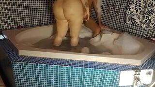 The hottie kept teasing.