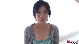 Japanese woman in kimono sucks cock outdoors — uncensored