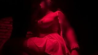 She Gets Excited Touching Herself on the Trip and We Fuck in the Middle of the Club in Front of Everyone