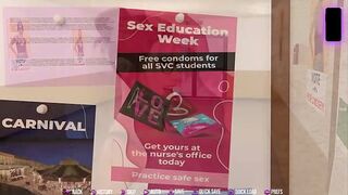 College Kings #04 - Kissing Cheating Latina Girlfriend In Public. Her Boyfriend Must Not Find Out