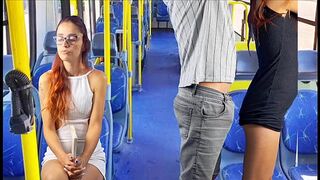 Student being groped on the bus in public!