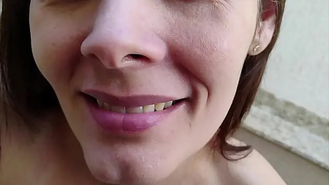 Kneeling down &mdash;  you′ll have to pray — married woman &mdash;  very slutty &mdash;  sucking her man′s dick🍆 with desire