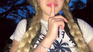 I get lost in the jungle and I touch my delicious pink pussy and my beautiful natural tits