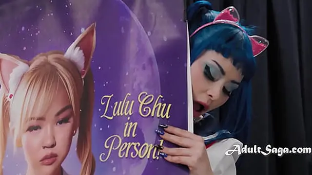 The Cosplay Of Futa Glory Holes - Jewelz Blu &mdash;  Lulu Chu &mdash;  Codi Vore