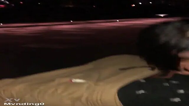 Cash and Layla give BBC deepthroat public blowjob