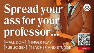 ASMR Audio Porn: Dominant Male Teacher Fucks His Student in The Class – Erotic Audio for Women