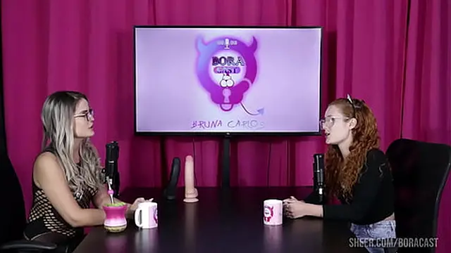 HE LEFT THE YOUNG GIRL NAKED AND SUCKED HER PUSSY &mdash;  LEAVING HER HORNY AND WET - SEE WHAT HAPPENED ON BORA CAST WITH DRACARYS & BRUNA CARLOS (WATCH ON: SHEER/RED)