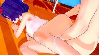 Mita has Sex at the Public Library - MiSide