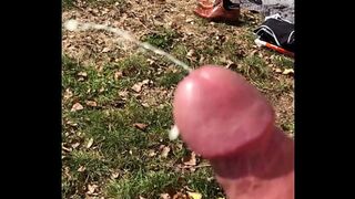Public Beach Masturbating