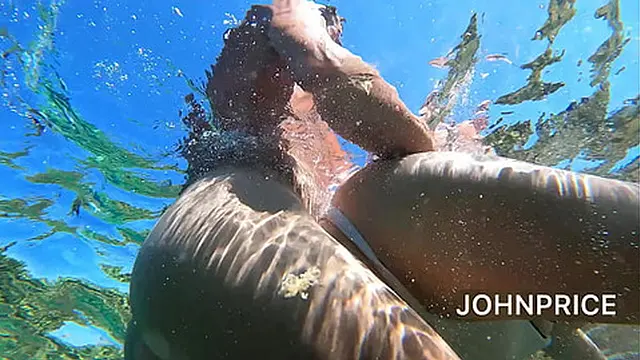 ALL Anal SEX under OCEAN with SURPRISE