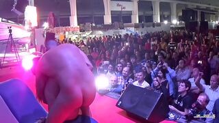 Real Sex party  Horny Brunette vs spanish big dick  By victor bloom