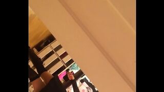 Teen upskirt in public