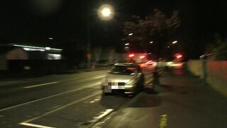 Trashy KIWI MILF made by her Master to take the trash to the road completely naked