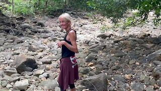 SHE LOST IN THE FOREST - IF YOU HELP ME —  I'LL SUCK YOUR COCK AND YOU CUM IN MY MOUTH