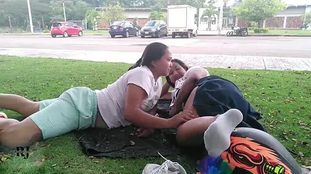 Sultry Latina milf gets hardcore in public part 1
