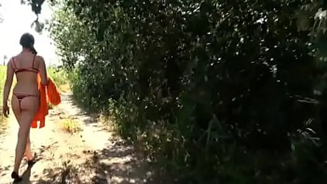 She shows her courage by fucking a guy in front of everyone