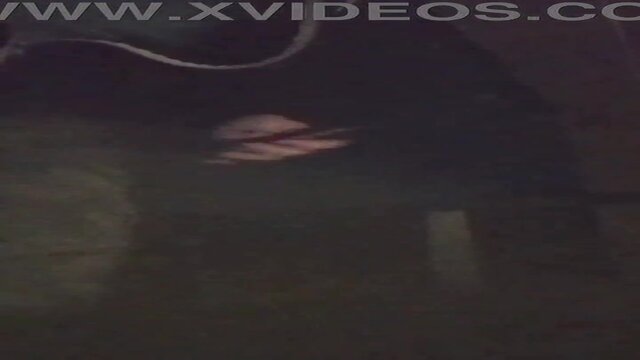 Curious pup shows off while taking a piss outside