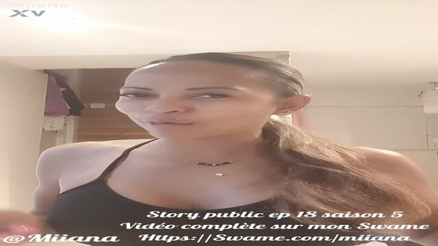 Public shower solo self-pleasure