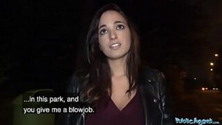 Stranger bangs Spanish cutie, pounding her juicy slit like a horny🥵 madman