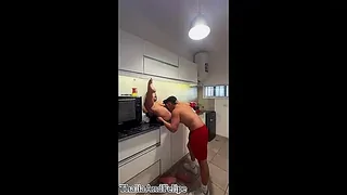 Colombian cutie loves my huge cock in Argentina