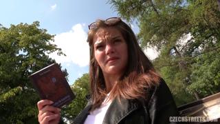Blonde Beauty Gets Down and Dirty on Busy Prague Streets, 114th Time's a Charm!