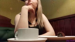 Public Place Pleasure with Letty Black - Remote Vibrator