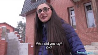 Quivering Russian Teen Slices into Massive Meat on Filthy Lens