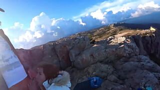 Cliffside Risky Sex Amateur Mia Bandini